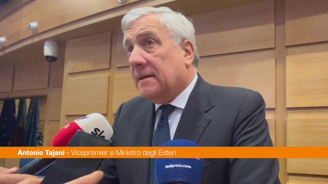 Medio Oriente, Tajani Obiettivo è soluzione politica