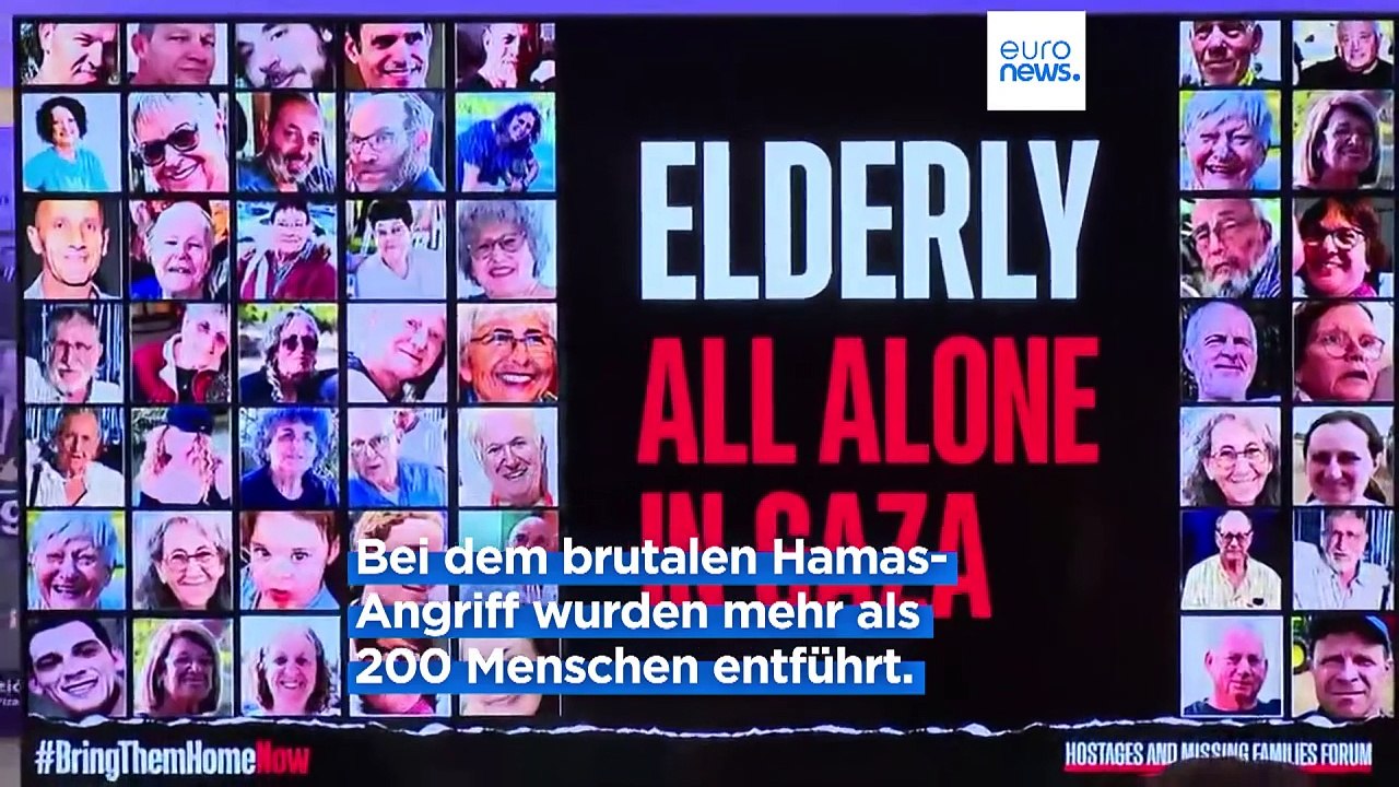 Seit drei Wochen ohne Nachricht: Angehörige der Geiseln bitten um Hilfe