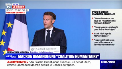 Emmanuel Macron: "Nous sommes dans une situation de guerre qui va durer"