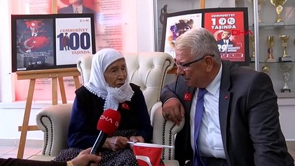 NEVŞEHİR-CUMHURİYET İLE YAŞIT MAKBULE DALCI ATATÜRK'Ü GÖRMEYİ ÇOK İSTERDİM