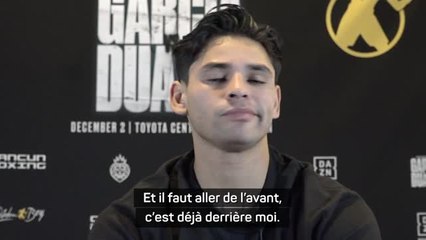 Interview - Garcia sur sa défaite contre Davis : "Il faut aller de l'avant, c'est déjà derrière moi"