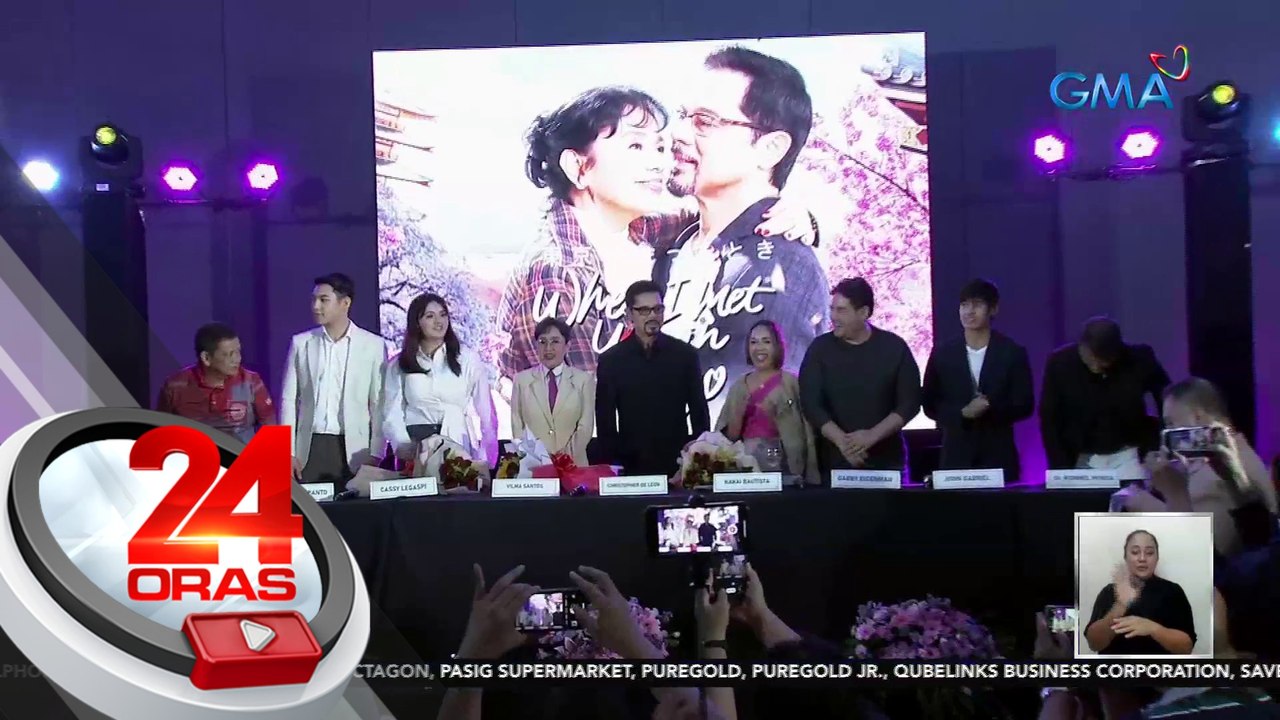 Vilma Santos at Christopher De Leon, nagdiriwang ng 48th anniversary as a loveteam this year; bibida sa "When I met you in Tokyo" | 24 Oras