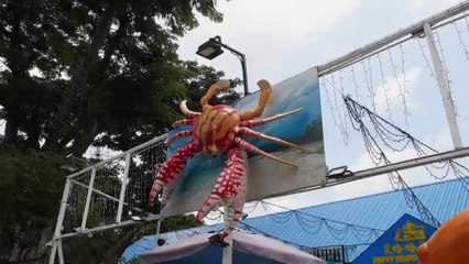 Giant chilli crab, Singapore food