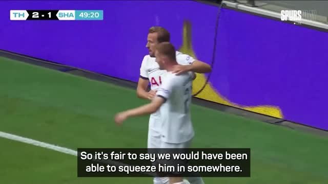 Postecoglou jokes about 'squeezing' Kane into his Spurs team