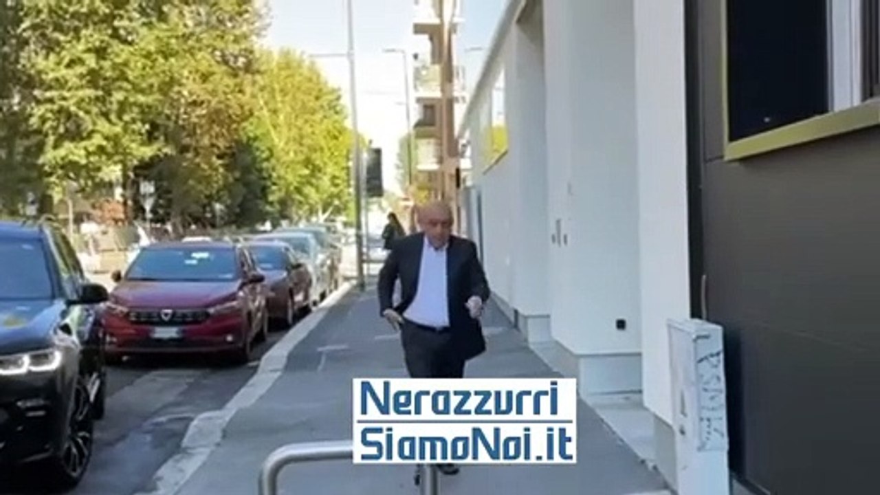 Adriano Galliani all'entrata dell'Assemblea di Lega