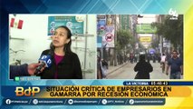 En situación crítica los empresarios de Gamarra por recesión económica