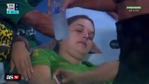 Brazilian fan goes viral for falling asleep during match