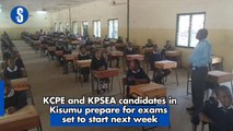 KCPE and KPSEA candidates in Kisumu prepare exams set to start next week