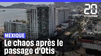 Mexique : Dans les rues d'Acapulco dévastée après le passage de l'ouragan Otis
