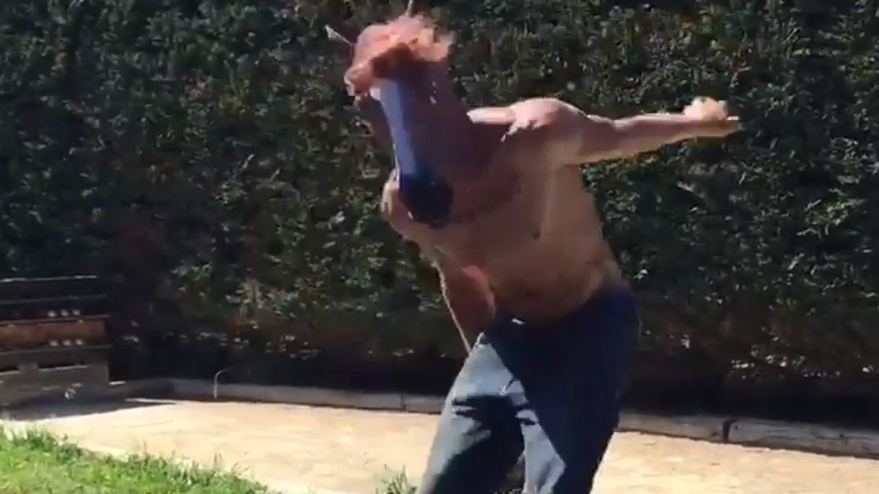 Back-cracking fall teaches skateboarder that there's no room for horsing around