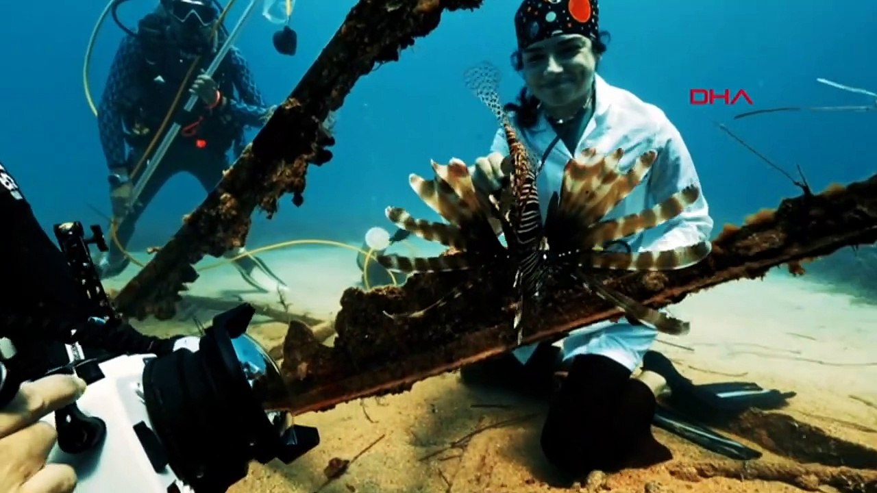 Profesyonel dalgıç, Cumhuriyet'in 100. yılına özel su altı fotoğrafları çekti