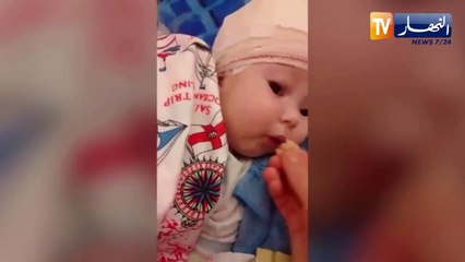 عين تموشنت/ الطفل جود ذو 03 سنوات يتخبط بين فقدان للحركة وفقدان للبصر