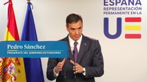 Sánchez anuncia que consultará a las bases del PSOE si avalan los acuerdos de investidura