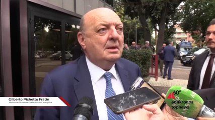 Manovra: Ministro Fratin, ‘Stesura finale è imminente, prematuro fare valutazioni su bozze’