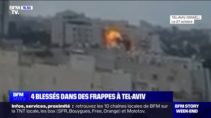 "On a dû trouver un endroit pour se cacher": Quatre personnes ont été blessées par l’explosion d’une roquette sur un immeuble d’habitation de Tel-Aviv