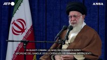 Israele, Khamenei: 