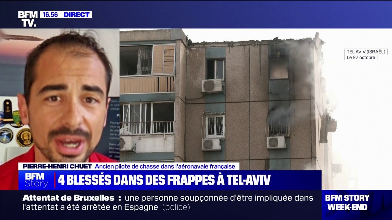 Frappes sur Tel-Aviv: "L'objectif des Israéliens est de réussir à réduire le nombre de points de tir en simultané possibles du Hamas", pour l'ancien pilote de chasse Pierre-Henri Chuet