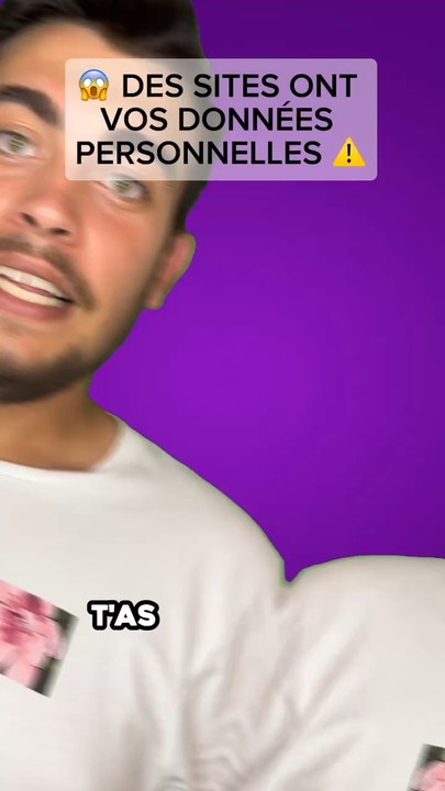 Des sites internet ont vos donnees personnelles !!! 