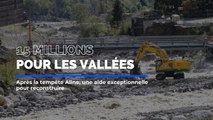 Tempête Aline : Une aide exceptionnelle de 15 millions d'euros pour la reconstruction des Vallées