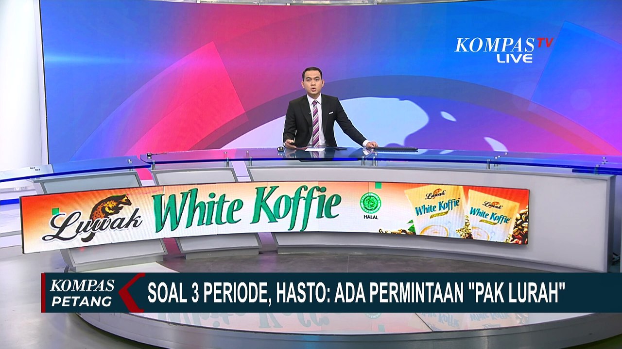 Isu Jokowi 3 Periode, Sekjen PDIP Hasto Sebut Ada Sosok yang Diberi Kode 'Pak Lurah'