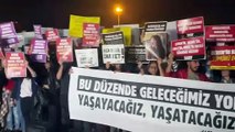 Kadıköy'de 'Zeren Ertaş' eylemi: 'Düzeniniz batsın'
