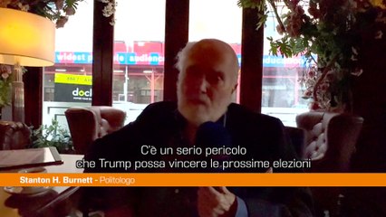 Burnett "Trump su orme Berlusconi? No, su quelle di Mussolini"