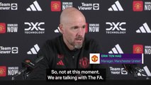 Ten Hag responds to potential Garnacho ban