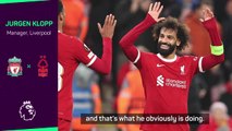 Klopp hails record-breaking Salah