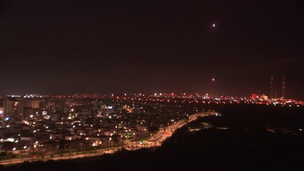 مراسل #العربية: رشقات من الصواريخ تنطلق من #غزة نحو #عسقلان و #أسدود