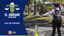 Ley de tránsito | Abogado en su Casa 26 Octubre 2023