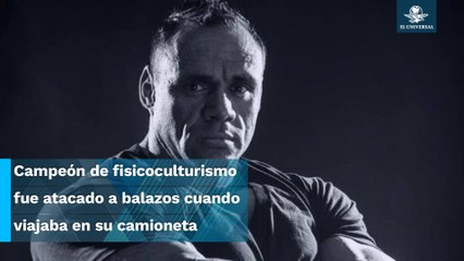 Asesinan a balazos al fisicoculturista Luis Lomelí "El Charro" en León, Guanajuato