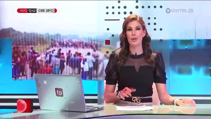 viajeros y choferes se enfrentaron a bloqueadores que protestan por incendios