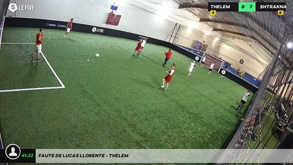 Faute de Lucas Llorente - THELEM
