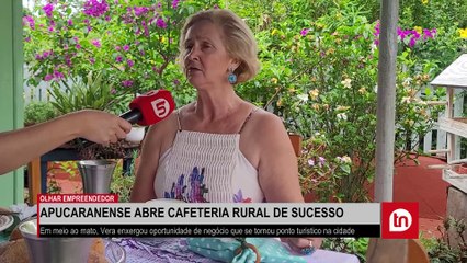 Cafeteria rural aposta em requinte no meio do mato em Apucarana