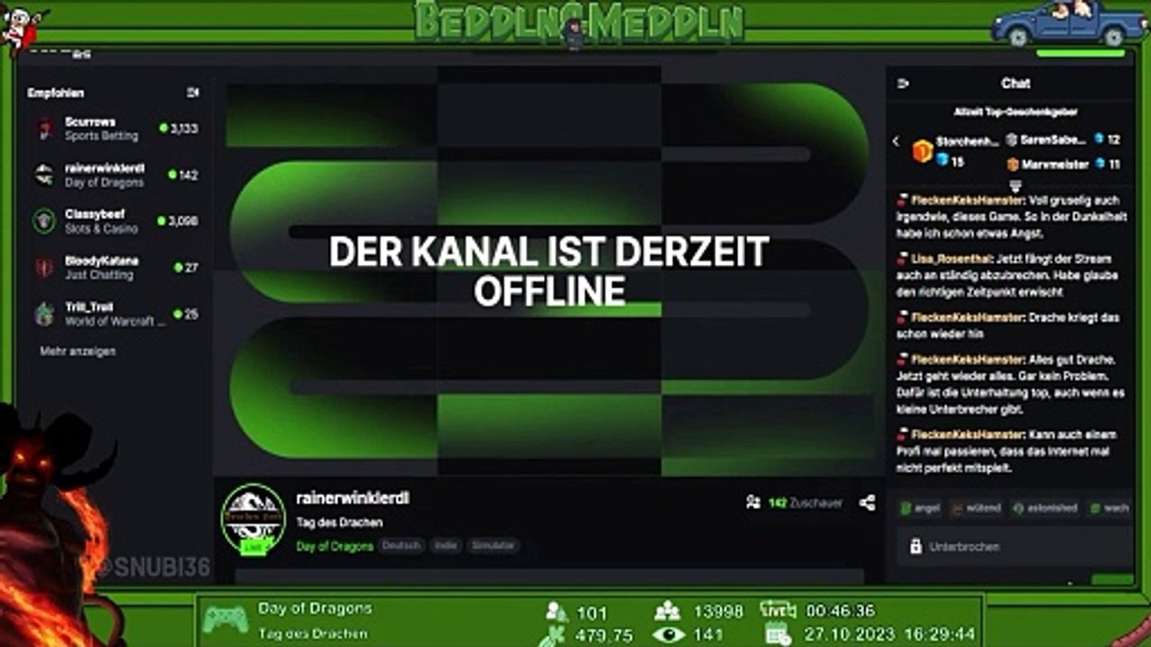 #Drachenlord 27.10.2023 #Kick