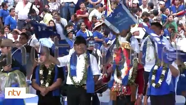 Evo Morales está desesperado de tener poder , aseguró Manfred Reyes Villa