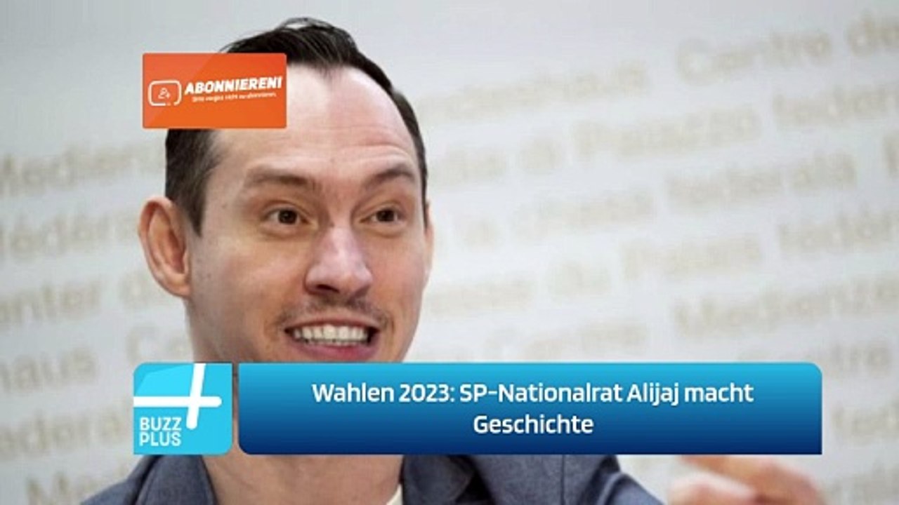 Wahlen 2023: SP-Nationalrat Alijaj macht Geschichte