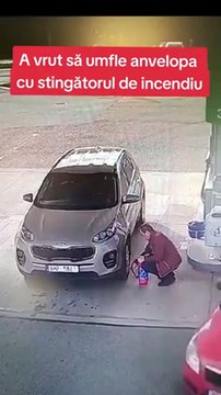 Gonfler ses pneus avec un extincteur