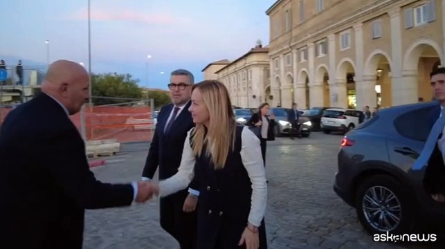 Alluvione, Meloni in visita a cantieri a Senigallia