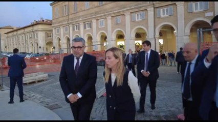 Alluvione, Meloni in visita a cantieri a Senigallia
