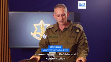 Israelische Armee: „Hamas macht Krankenhäuser zu Terroristenverstecken"