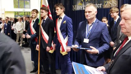 Imieniny patrona, finał konkursu Miss i Mister 2023 w ZSS we Włocławku.