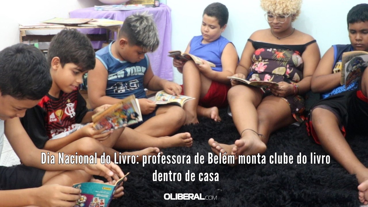 Dia Nacional do Livro: professora de Belém mont...
