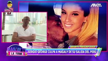 Sergio George se pronuncia sobre Yahaira Plascencia.