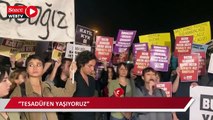 Kadıköy'de öğrencilerden 'Zeren Ertaş' eylemi
