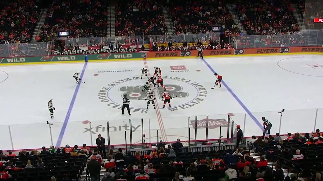 NHL - Minnesota Wild @ Philadelphia Flyers - 26.10.2023 - Period 3