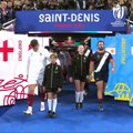 Angleterre - Argentine : l'entrée des joueurs pour la petite finale de la coupe du monde de rugby 2023