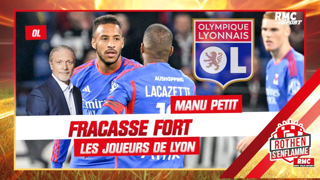 OL : "Les joueurs se cachent derrière leur petit doigt en permanence", fracasse Manu Petit