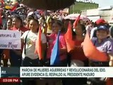 Mujeres revolucionarias del estado Apure se movilizaron en respaldo al Presidente Nicolás Maduro
