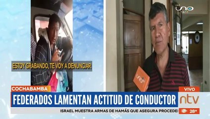 Dirigentes cuestionan a conductor